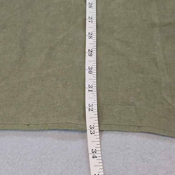 House of Harlow 1960 Olive Green Midi Skirt Size M Minimalist Chic - Picture 2 of 7